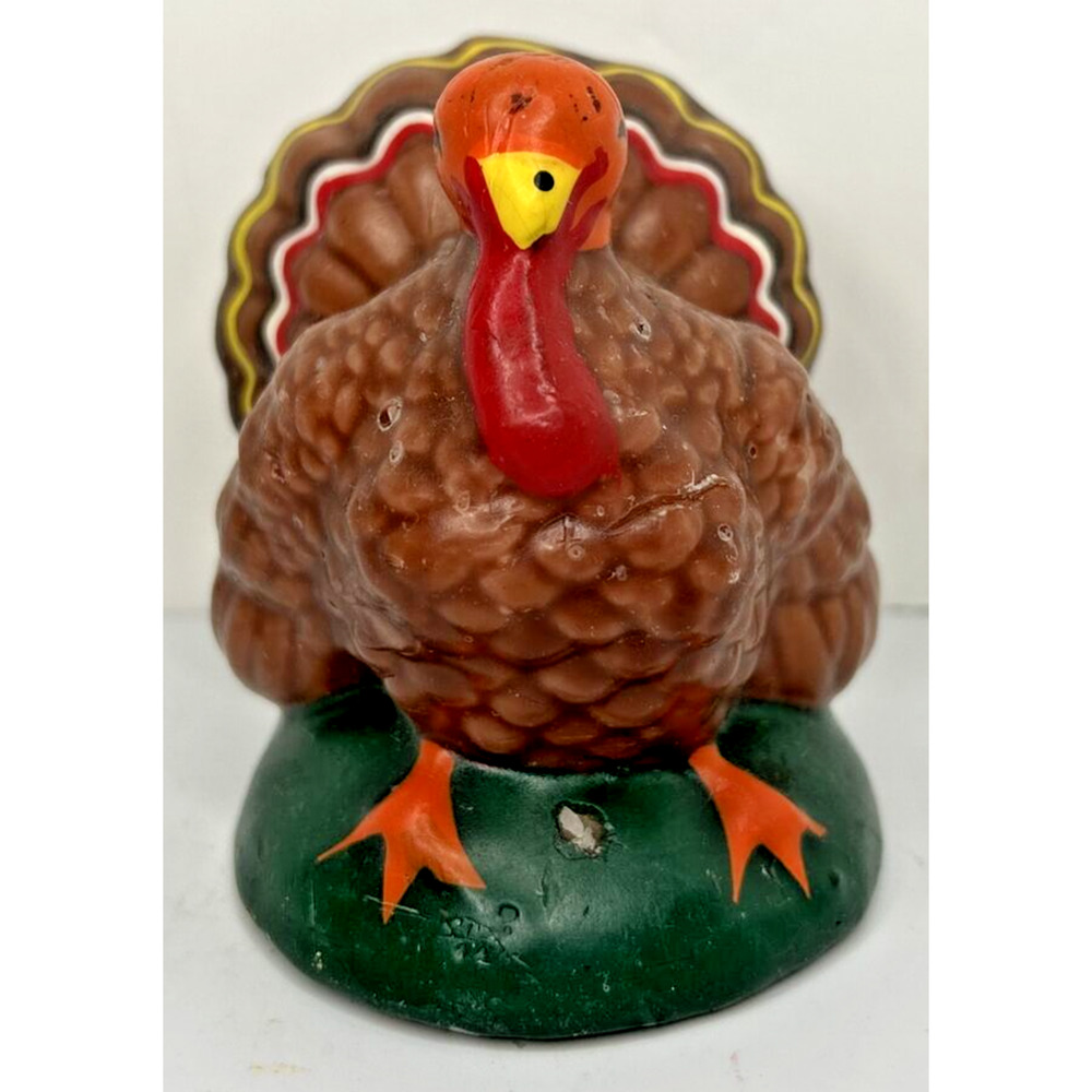 Vintage Thanksgiving‎ Turkey Candle 3.5" SKU H514